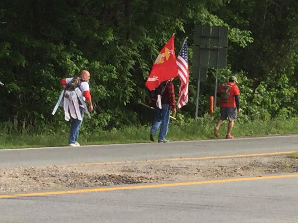 Terry on the long road to Washington, DC